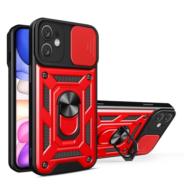 Armor Cam Slide Magsafe Stand - RED