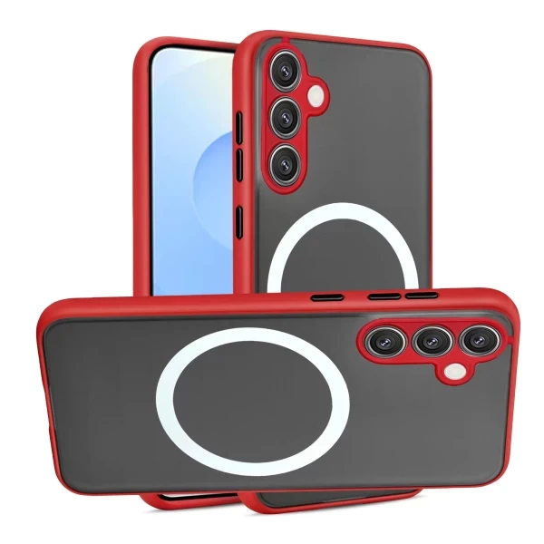 INCLINE SERIES WITH MAGSAFE - RED  GALAXY S25 PLUS