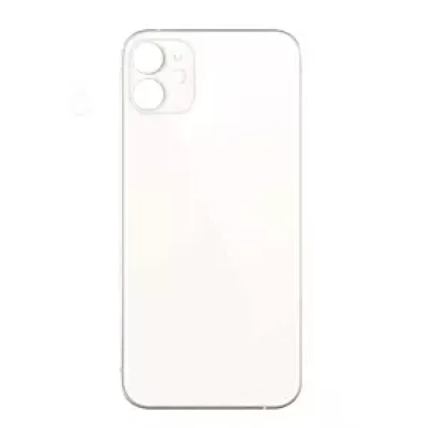 BACK GLASS NO LOGO iPhone 12 - WHITE