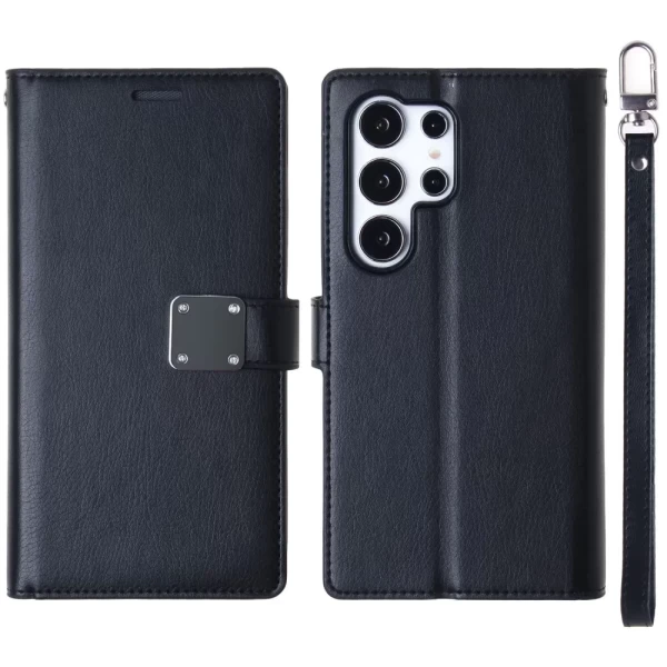 PRESTIGE WALLET - BLACK- (N1)  GALAXY S25 ULTRA