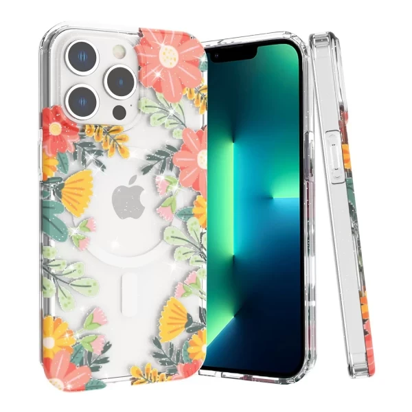 AMUSE MAGSAFE FALLS CLEAR - YELLOW (GD23)  IPHONE 13/12 PRO MAX