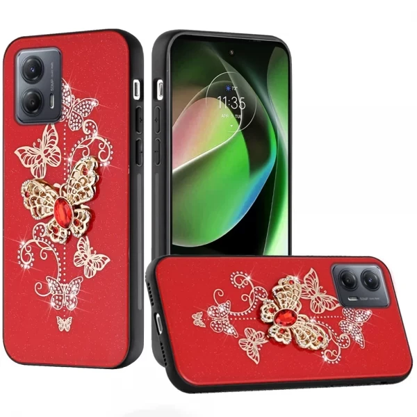 SILK BUTTERFLY VASE - RED MOTO RAZR+ PLUS (2024) / RAZR 50 ULTRA