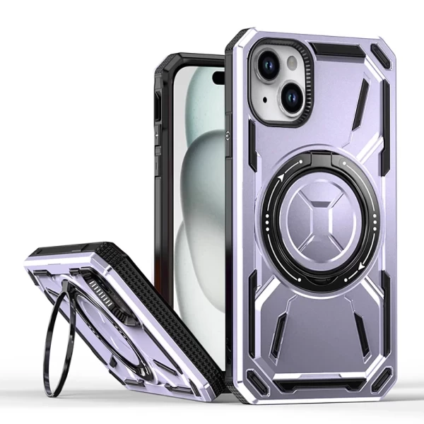 Titan Magsafe 360 Stand - Purple  IPHONE 15 PLUS / 14 PLUS