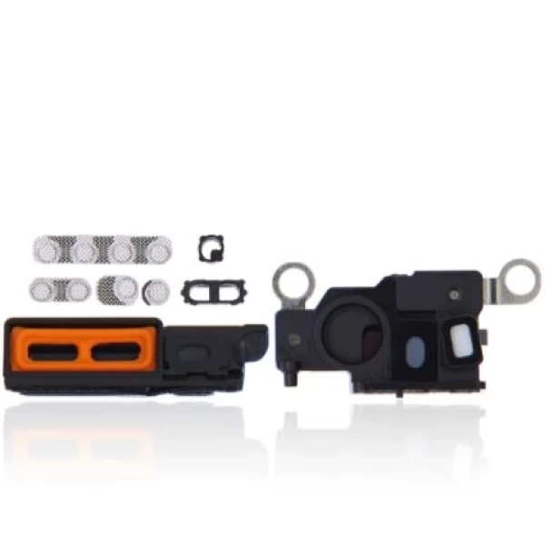 LOUDSPEAKER / MIC MESH COMPATIBLE FOR IPHONE 13 PRO (WHITE) (10 PACK)