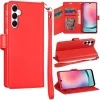 Wallet Diary Pouch - RED Galaxy A26 5G