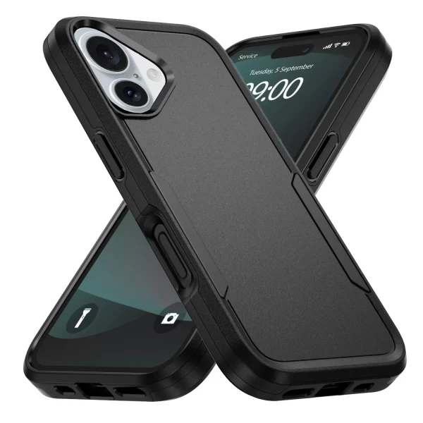 ENVOY SERIES CASE - BLACK  IPHONE 16 PLUS
