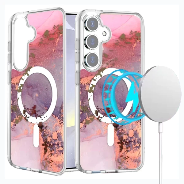 AMUSE MAGSAFE MARBLE - PURPLE  GALAXY S25 PLUS