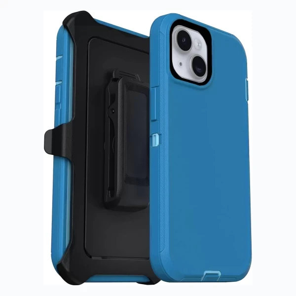 HEAVY DUTY OFF TRACK (NO LOGO) - TEAL   IPHONE 14/13