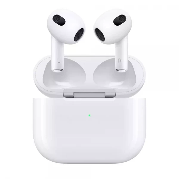 (IV) EARBUDS with Wireless Charging Case (3RD Gen) (NO LOGO) - TRUE WIRELESS WHITE (Works With All IOS)  ALL MODEL