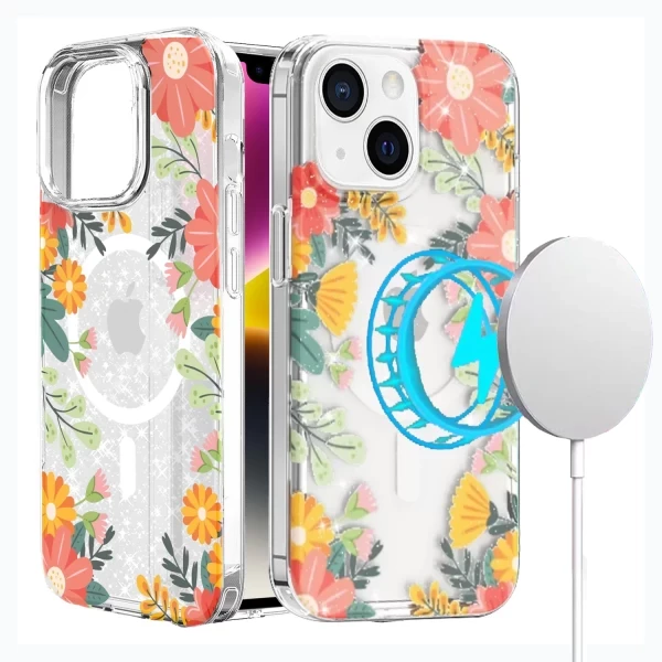 AMUSE MAGSAFE FALLS CLEAR - YELLOW (GD23)  IPHONE 14/13