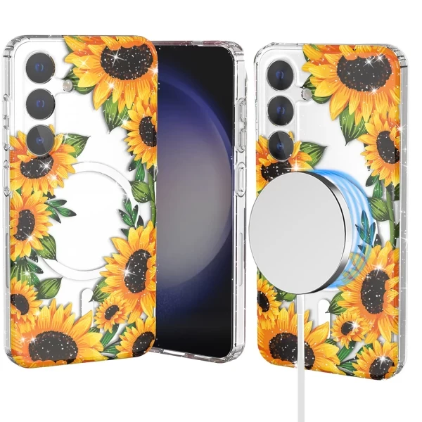 AMUSE MAGSAFE CLEAR - SUNFLOWER (GD26)  GALAXY S25