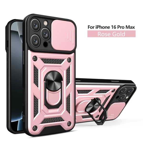 Armor Cam Slide Magsafe Stand - PINK  IPHONE 14 PRO