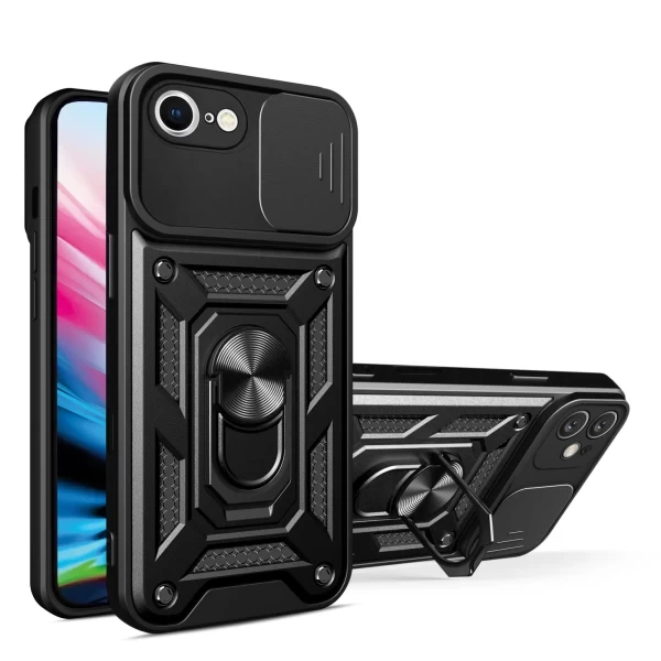 Armor Cam Slide Magsafe Stand - BLACK IPHONE 16e (SE 4)