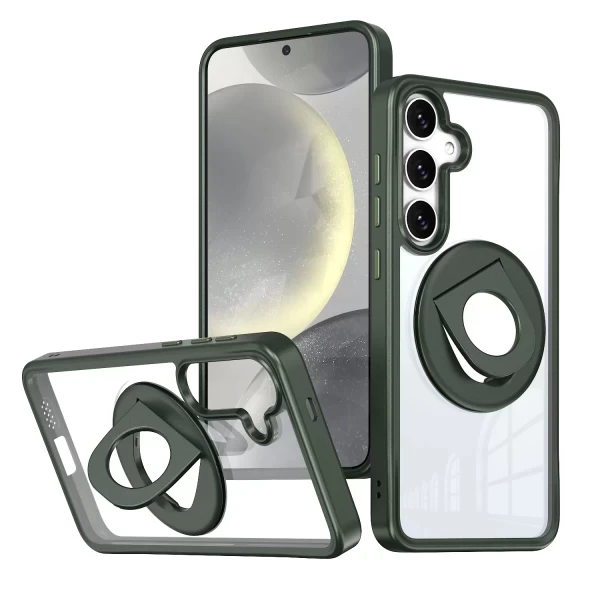 Orbit Clear Rotating Ringstand Magsafe - GREEN GALAXY S25 / S24
