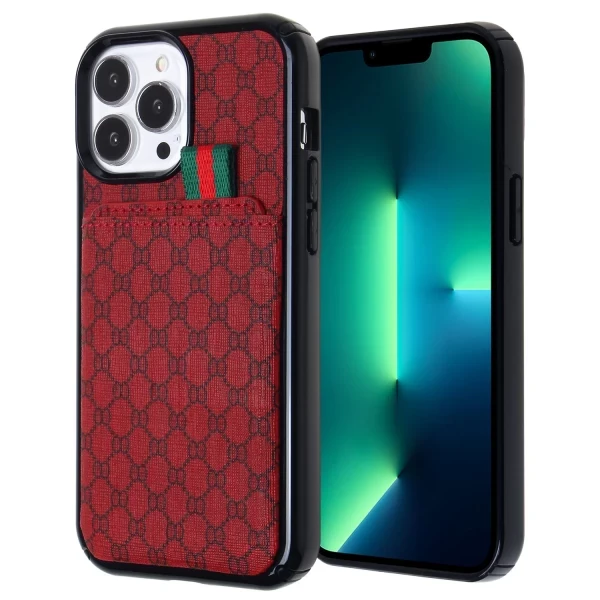 SUAVE MONTAUK CC - RED (L58)  IPHONE 14 PRO / 13 PRO