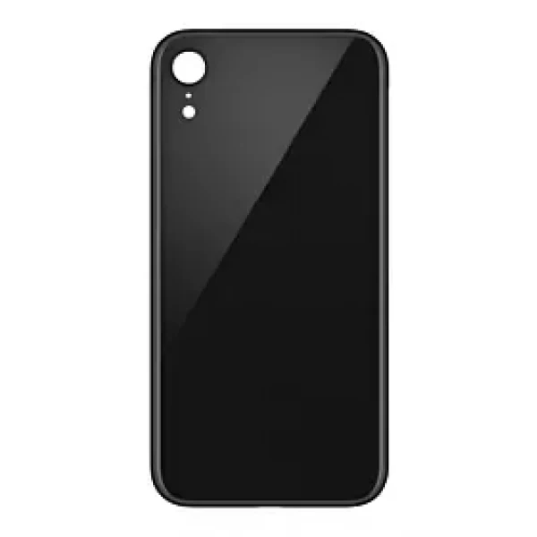 BACK GLASS NO LOGO iPhone XR - BLACK