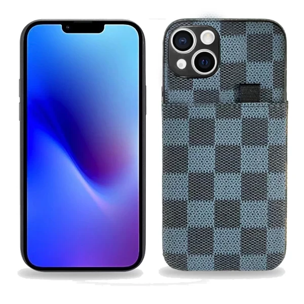 HAMPTONS LEATHER SQUARE CC - BLACK