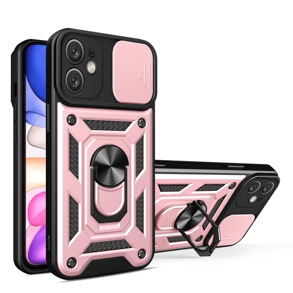 Armor Cam Slide Magsafe Stand - PINK  IPHONE 11