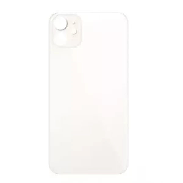 BACK GLASS NO LOGO iPhone 11 - WHITE