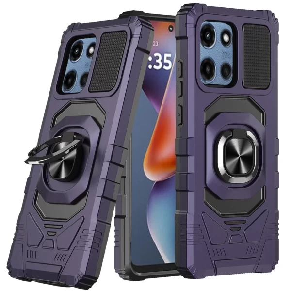 HYBRID ORIAN CASE - DARK PURPLE  MOTO G 5G 2025