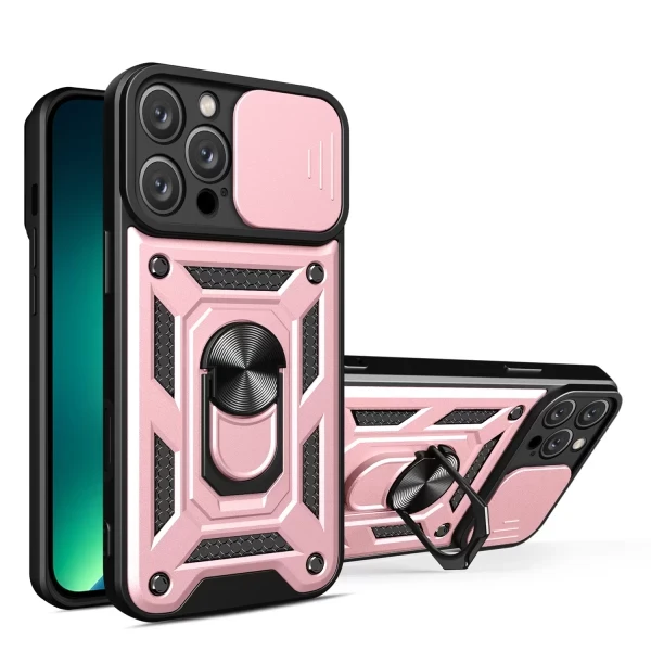 Armor Cam Slide Magsafe Stand - PINK  IPHONE 13/12 PRO MAX