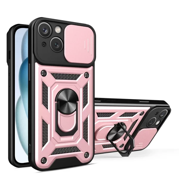 Armor Cam Slide Magsafe Stand - PINK  IPHONE 15 PLUS / 14 PLUS