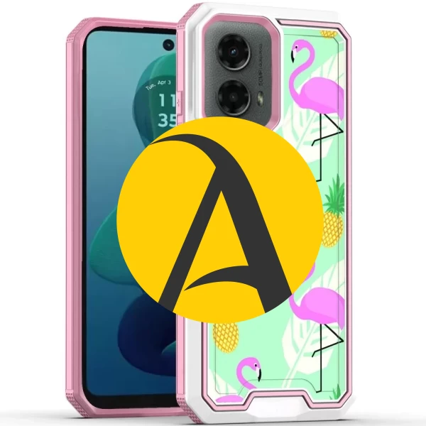 Satin Slim ShockProof Case - FLAMINGO  MOTO G PLAY 5G 2024 / MOTO G 5G 2024