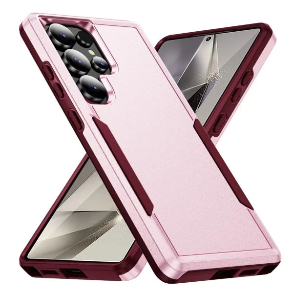 ENVOY SERIES - PINK RED  GALAXY S25 ULTRA