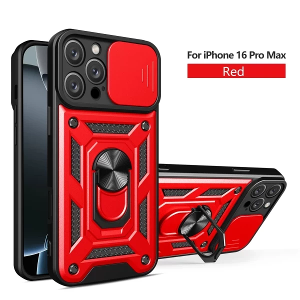 Armor Cam Slide Magsafe Stand - RED  GALAXY S20 ULTRA