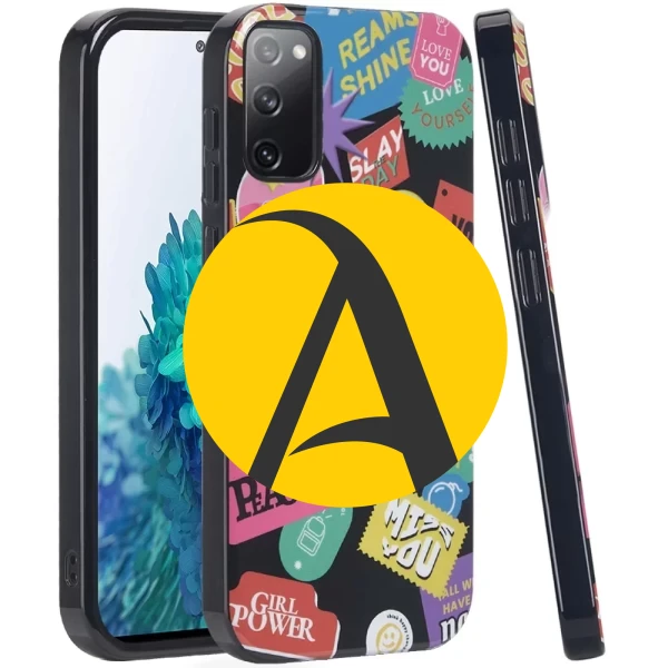 Double Layer Design IMD TPU Case - Fashion Rebel  Galaxy S20 Fe 5G