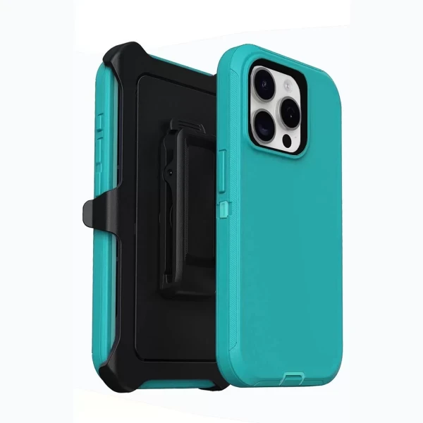 HEAVY DUTY OFF TRACK (NO LOGO) - TEAL  GALAXY S24 ULTRA