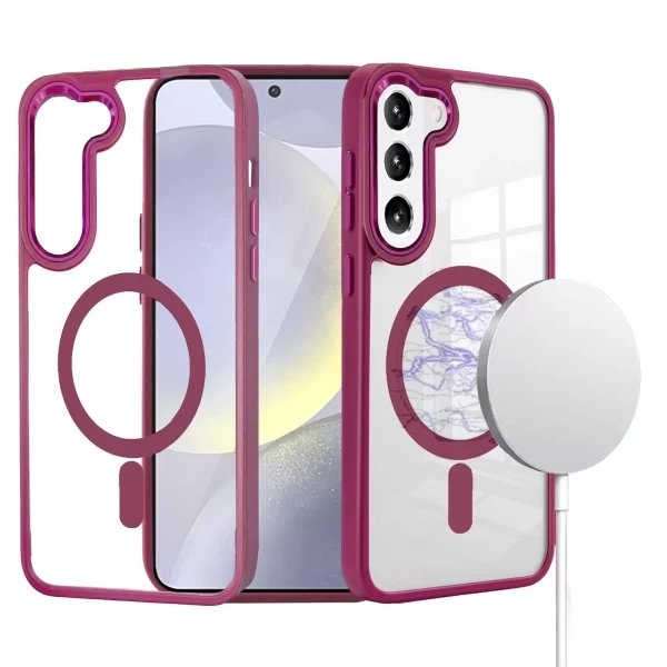 HARMONY CLEAR MAGSAFE - BURGUNDY GALAXY S25