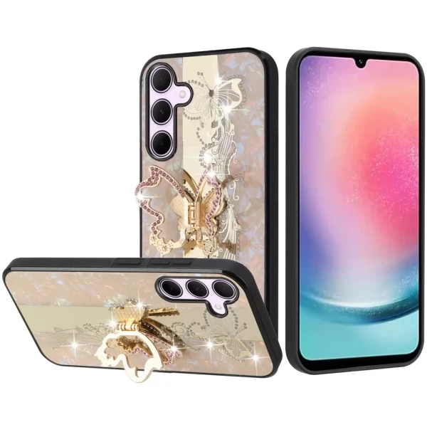 SILK EXOTIC BUTTERFLY - ROSE GOLD Galaxy A26 5G