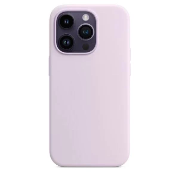 IPHONE 11 PM LIQUID SILICONE CASE (NO LOGO) - LAVENDER  IPHONE 11 PRO MAX