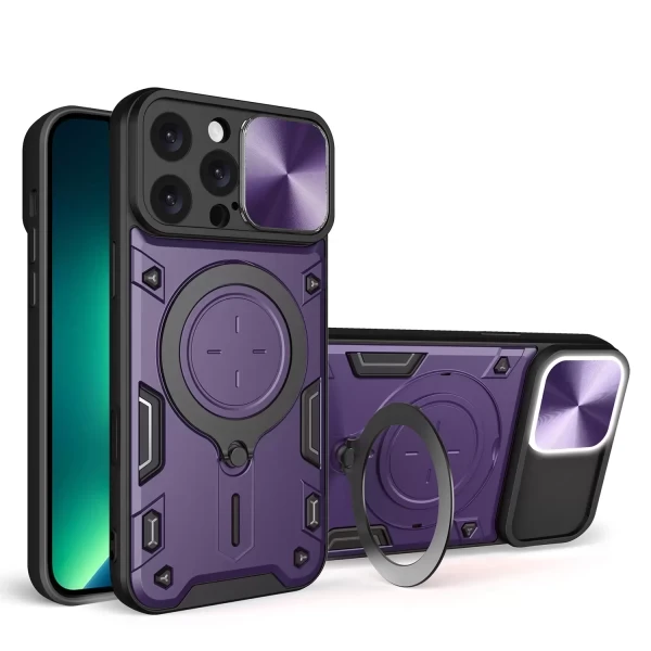 Sentrix Cam Slide Magsafe Stand - PURPLE  IPHONE 13/12 PRO MAX